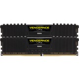 Corsair Vengeance LPX 16GB DDR4-2400 memoria 2 x 8 GB 2400 MHz Nero, 16 GB, 2 x 8 GB, DDR4, 2400 MHz, 288-pin DIMM, Nero