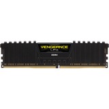 Corsair Vengeance LPX 8GB DDR4-2400 memoria 2 x 4 GB 2400 MHz Nero, 8 GB, 2 x 4 GB, DDR4, 2400 MHz, 288-pin DIMM, Nero