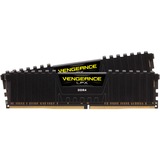 Corsair Vengeance LPX CMK16GX4M2E3200C16 memoria 16 GB 2 x 8 GB DDR4 3200 MHz Nero, 16 GB, 2 x 8 GB, DDR4, 3200 MHz, 288-pin DIMM