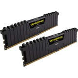 Corsair Vengeance LPX, 16GB, DDR4 memoria 2 x 8 GB 2666 MHz Nero, 16GB, DDR4, 16 GB, 2 x 8 GB, DDR4, 2666 MHz, 288-pin DIMM