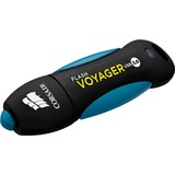 Corsair Voyager 256GB unità flash USB USB tipo A 3.2 Gen 1 (3.1 Gen 1) Nero, Blu Nero/Blu, 256 GB, USB tipo A, 3.2 Gen 1 (3.1 Gen 1), 190 MB/s, Cuffia, Nero, Blu