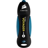 Corsair Voyager 256GB unità flash USB USB tipo A 3.2 Gen 1 (3.1 Gen 1) Nero, Blu Nero/Blu, 256 GB, USB tipo A, 3.2 Gen 1 (3.1 Gen 1), 190 MB/s, Cuffia, Nero, Blu