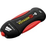 Corsair Voyager GT unità flash USB 128 GB USB tipo A 3.2 Gen 1 (3.1 Gen 1) Nero, Rosso, Chiavetta USB Nero/Rosso, 128 GB, USB tipo A, 3.2 Gen 1 (3.1 Gen 1), 390 MB/s, Cuffia, Nero, Rosso