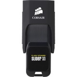 Corsair Voyager Slider X1 128GB unità flash USB USB tipo A 3.2 Gen 1 (3.1 Gen 1) Nero Nero, 128 GB, USB tipo A, 3.2 Gen 1 (3.1 Gen 1), 130 MB/s, Lamina di scorrimento, Nero