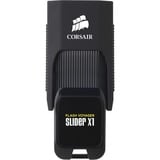 Corsair Voyager Slider X1 128GB unità flash USB USB tipo A 3.2 Gen 1 (3.1 Gen 1) Nero, Chiavetta USB Nero, 128 GB, USB tipo A, 3.2 Gen 1 (3.1 Gen 1), 130 MB/s, Lamina di scorrimento, Nero