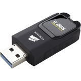 Corsair Voyager Slider X1 256GB unità flash USB USB tipo A 3.2 Gen 1 (3.1 Gen 1) Nero Nero, 256 GB, USB tipo A, 3.2 Gen 1 (3.1 Gen 1), 130 MB/s, Lamina di scorrimento, Nero