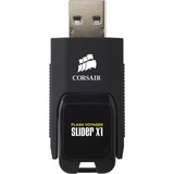 Corsair Voyager Slider X1 32GB unità flash USB USB tipo A 3.2 Gen 1 (3.1 Gen 1) Nero Nero, 32 GB, USB tipo A, 3.2 Gen 1 (3.1 Gen 1), 130 MB/s, Lamina di scorrimento, Nero