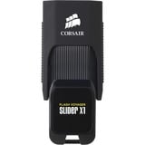 Corsair Voyager Slider X1 64GB unità flash USB USB tipo A 3.2 Gen 1 (3.1 Gen 1) Nero Nero, 64 GB, USB tipo A, 3.2 Gen 1 (3.1 Gen 1), 130 MB/s, Lamina di scorrimento, Nero