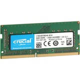 Crucial 8GB DDR4 2400 MT/S 1.2V memoria 1 x 8 GB 2400 MHz 8 GB, 1 x 8 GB, DDR4, 2400 MHz, 260-pin SO-DIMM