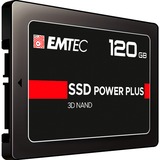 Emtec X150 Power Plus 2.5" 120 GB Serial ATA III, Disco a stato solido Nero, 120 GB, 2.5", 520 MB/s, 6 Gbit/s