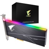 GIGABYTE AORUS RGB AIC Full-Height/Half-Length (FH/HL) 512 GB PCI Express 3.0 3D TLC NVMe 512 GB, Full-Height/Half-Length (FH/HL), 3480 MB/s