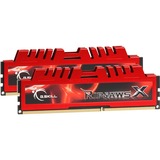 G.Skill 16GB DDR3-1333 CL9 RipjawsX memoria 2 x 8 GB 1333 MHz 16 GB, 2 x 8 GB, DDR3, 1333 MHz, 240-pin DIMM, Lite retail