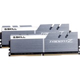 G.Skill 16GB DDR4-3200 memoria 2 x 8 GB 3333 MHz argento/Bianco, 16 GB, 2 x 8 GB, DDR4, 3333 MHz, 288-pin DIMM, Oro, Argento, Bianco