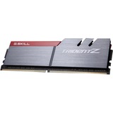 G.Skill 16GB DDR4 memoria 2 x 8 GB 3200 MHz grigio/Rosso, 16 GB, 2 x 8 GB, DDR4, 3200 MHz, Grigio, Nero, Rosso