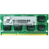 G.Skill 8GB DDR3-1600 8GB DDR3 1600MHz memoria 8 GB, 1 x 8 GB, DDR3, 1600 MHz, 204-pin SO-DIMM
