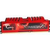 G.Skill 8GB DDR3-1600 CL10 RipjawsX memoria 1 x 8 GB 1600 MHz 8 GB, 1 x 8 GB, DDR3, 1600 MHz, 240-pin DIMM, Lite retail