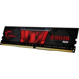 G.Skill Aegis DDR4 memoria 16 GB 1 x 16 GB 3000 MHz Nero, 16 GB, 1 x 16 GB, DDR4, 3000 MHz, 288-pin DIMM