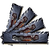 G.Skill Flare X (for AMD) F4-3200C14Q-64GFX memoria 64 GB 4 x 16 GB DDR4 3200 MHz Nero, 64 GB, 4 x 16 GB, DDR4, 3200 MHz, 288-pin DIMM