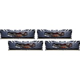 G.Skill Flare X (for AMD) F4-3200C16Q-32GFX memoria 32 GB 4 x 8 GB DDR4 3200 MHz Nero, 32 GB, 4 x 8 GB, DDR4, 3200 MHz