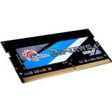 G.Skill Ripjaws DDR4 SO-DIMM memoria 8 GB 1 x 8 GB 3200 MHz 8 GB, 1 x 8 GB, DDR4, 3200 MHz, 260-pin SO-DIMM