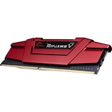G.Skill Ripjaws V 32GB DDR4-2133Mhz memoria 2 x 16 GB rosso, 32 GB, 2 x 16 GB, DDR4, 2133 MHz, 288-pin DIMM, Rosso