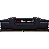 G.Skill Ripjaws V F4-3600C18D-32GVK memoria 32 GB 2 x 16 GB DDR4 3600 MHz Nero, 32 GB, 2 x 16 GB, DDR4, 3600 MHz, 288-pin DIMM