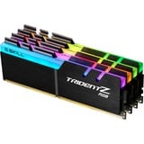 G.Skill Trident Z RGB 64GB DDR4 memoria 4 x 16 GB 3600 MHz Nero, 64 GB, 4 x 16 GB, DDR4, 3600 MHz, 288-pin DIMM, Nero