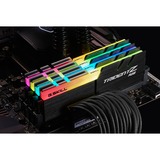 G.Skill Trident Z RGB F4-3200C16Q-64GTZR memoria 64 GB 4 x 16 GB DDR4 3200 MHz Nero, 64 GB, 4 x 16 GB, DDR4, 3200 MHz, 288-pin DIMM