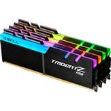 G.Skill Trident Z RGB F4-4266C17Q-32GTZR memoria 32 GB 4 x 8 GB DDR4 4266 MHz Nero, 32 GB, 4 x 8 GB, DDR4, 4266 MHz, 288-pin DIMM, Nero