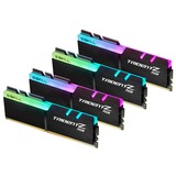G.Skill Trident Z RGB (For AMD) F4-3200C16Q-32GTZRX memoria 32 GB 4 x 8 GB DDR4 3200 MHz Nero, 32 GB, 4 x 8 GB, DDR4, 3200 MHz, 288-pin DIMM