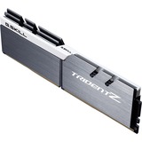 G.Skill Trident Z memoria 32 GB 2 x 16 GB DDR4 2133 MHz argento/Bianco, 32 GB, 2 x 16 GB, DDR4, 2133 MHz, Argento