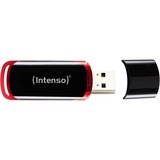 Intenso 16GB USB2.0 unità flash USB USB tipo A 2.0 Nero, Rosso Nero/Rosso, 16 GB, USB tipo A, 2.0, 28 MB/s, Cuffia, Nero, Rosso