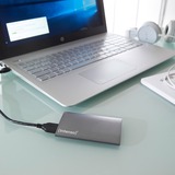Intenso 256GB Premium Antracite, Disco a stato solido antracite, 256 GB, 1.8", Micro-USB B, 3.2 Gen 1 (3.1 Gen 1), 320 MB/s, Antracite