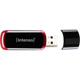 Intenso 64GB USB2.0 unità flash USB USB tipo A 2.0 Nero, Rosso Nero/Rosso, 64 GB, USB tipo A, 2.0, 28 MB/s, Cuffia, Nero, Rosso