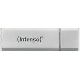 Intenso Alu Line unità flash USB 16 GB USB tipo A 2.0 Argento argento, 16 GB, USB tipo A, 2.0, 28 MB/s, Cuffia, Argento