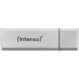 Intenso Alu Line unità flash USB 16 GB USB tipo A 2.0 Argento, Chiavetta USB argento, 16 GB, USB tipo A, 2.0, 28 MB/s, Cuffia, Argento