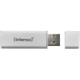 Intenso Alu Line unità flash USB 4 GB USB tipo A 2.0 Argento argento, 4 GB, USB tipo A, 2.0, 28 MB/s, Cuffia, Argento
