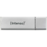 Intenso Alu Line unità flash USB 64 GB USB tipo A 2.0 Argento argento, 64 GB, USB tipo A, 2.0, 28 MB/s, Cuffia, Argento
