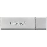 Intenso Alu Line unità flash USB 8 GB USB tipo A 2.0 Argento argento, 8 GB, USB tipo A, 2.0, 28 MB/s, Cuffia, Argento