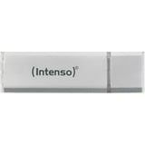 Intenso Alu Line unità flash USB 8 GB USB tipo A 2.0 Argento argento, 8 GB, USB tipo A, 2.0, 28 MB/s, Cuffia, Argento