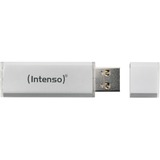 Intenso Alu Line unità flash USB 8 GB USB tipo A 2.0 Argento argento, 8 GB, USB tipo A, 2.0, 28 MB/s, Cuffia, Argento