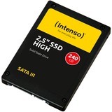 Intenso High 2.5" 240 GB Serial ATA III, Disco a stato solido 240 GB, 2.5", 520 MB/s, 6 Gbit/s