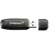 Intenso Rainbow Line unità flash USB 16 GB USB tipo A 2.0 Nero Nero, 16 GB, USB tipo A, 2.0, 28 MB/s, Cuffia, Nero