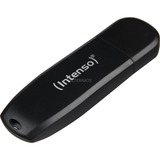 Intenso Speed Line unità flash USB 128 GB USB tipo A 3.2 Gen 1 (3.1 Gen 1) Nero Nero, 128 GB, USB tipo A, 3.2 Gen 1 (3.1 Gen 1), 70 MB/s, Cuffia, Nero