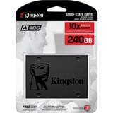 Kingston A400 2.5" 240 GB Serial ATA III TLC 240 GB, 2.5", 500 MB/s, 6 Gbit/s