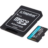 Kingston Canvas Go! Plus 128 GB MicroSD UHS-I Classe 10 Nero, 128 GB, MicroSD, Classe 10, UHS-I, 170 MB/s, 90 MB/s