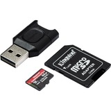 Kingston Canvas React Plus 64 GB MicroSD UHS-II Classe 10, Scheda di memoria Nero, 64 GB, MicroSD, Classe 10, UHS-II, 285 MB/s, 165 MB/s