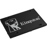 Kingston KC600 2.5" 1024 GB Serial ATA III 3D TLC, Disco a stato solido Nero, 1024 GB, 2.5", 550 MB/s, 6 Gbit/s