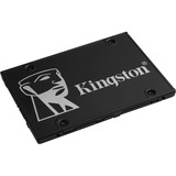 Kingston KC600 2.5" 512 GB Serial ATA III 3D TLC, Disco a stato solido Nero, 512 GB, 2.5", 550 MB/s, 6 Gbit/s