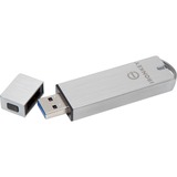 Kingston S1000 unità flash USB 4 GB USB tipo A 3.2 Gen 1 (3.1 Gen 1) Argento 4 GB, USB tipo A, 3.2 Gen 1 (3.1 Gen 1), 400 MB/s, Cuffia, Argento